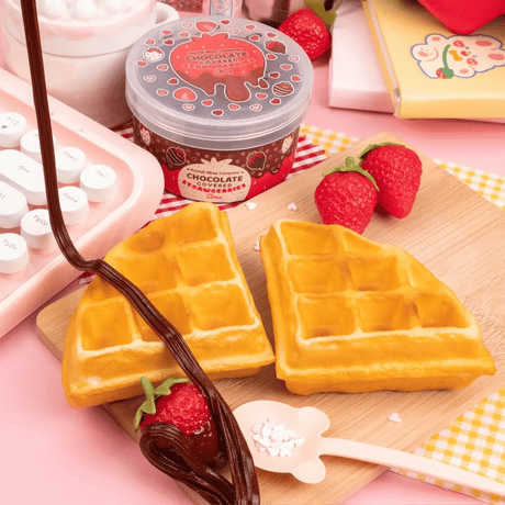 Kawaii Slime: Chocolate Covered Strawberries Slime