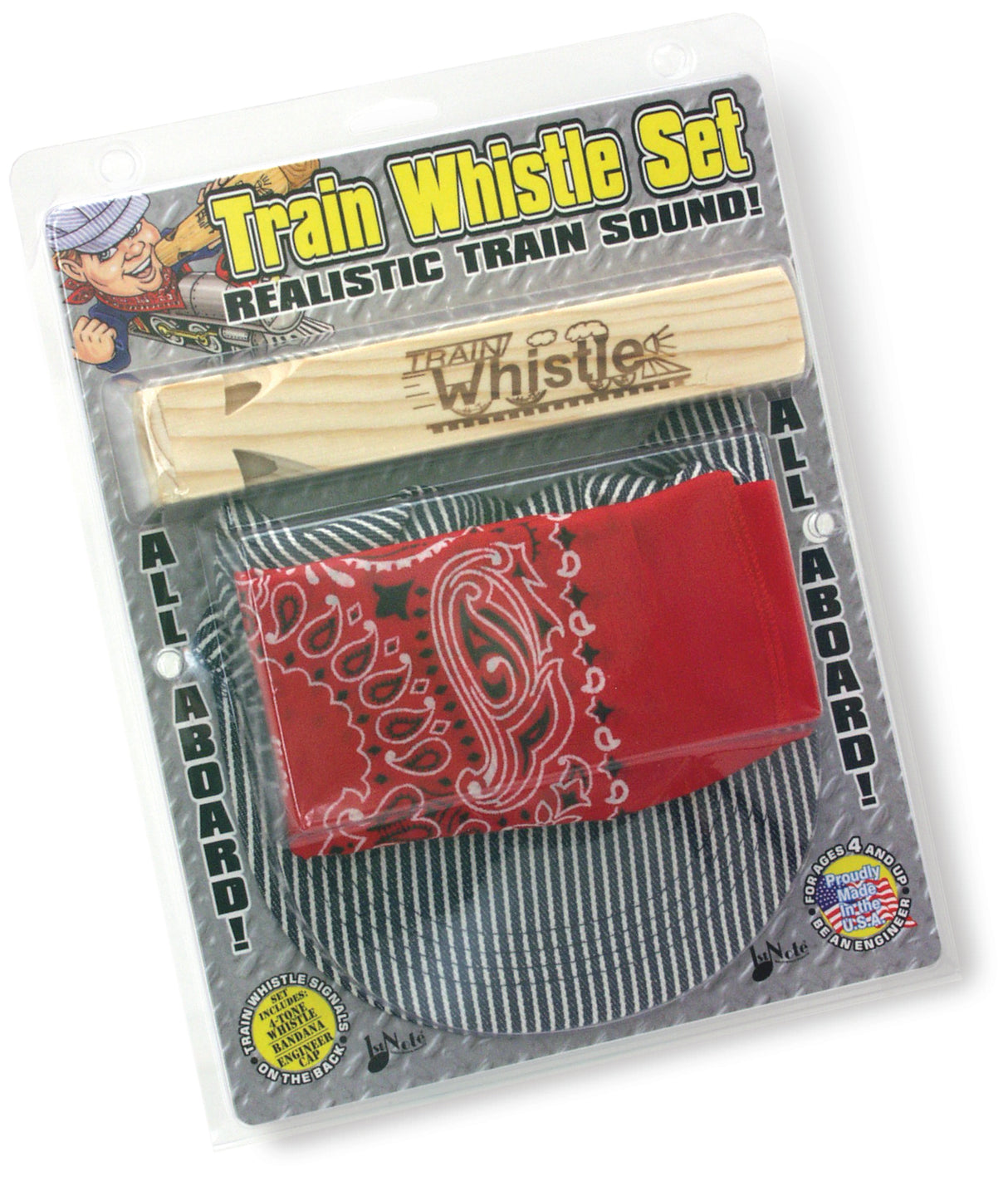 Train Whistle w/hat scarf