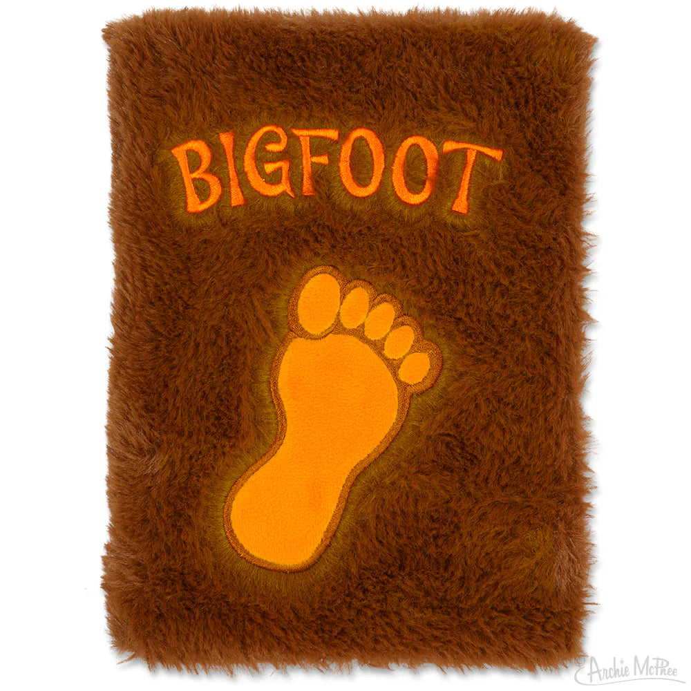 Bigfoot Fuzzy Notebook-