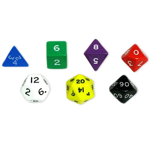 DICE:  Opaque Poly Assorted