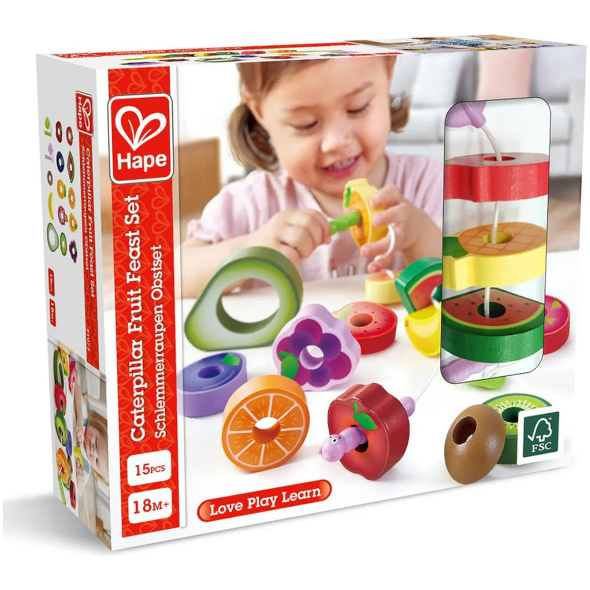 Caterpillar Fruit Feast Set