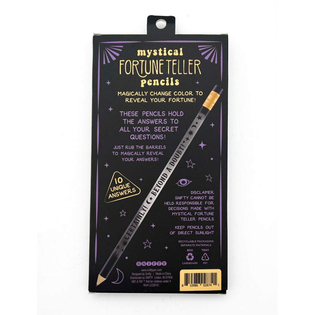 Mystical Fortune Teller Pencil Set