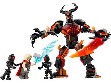 Marvel: Thor vs. Surtur Construction Figure