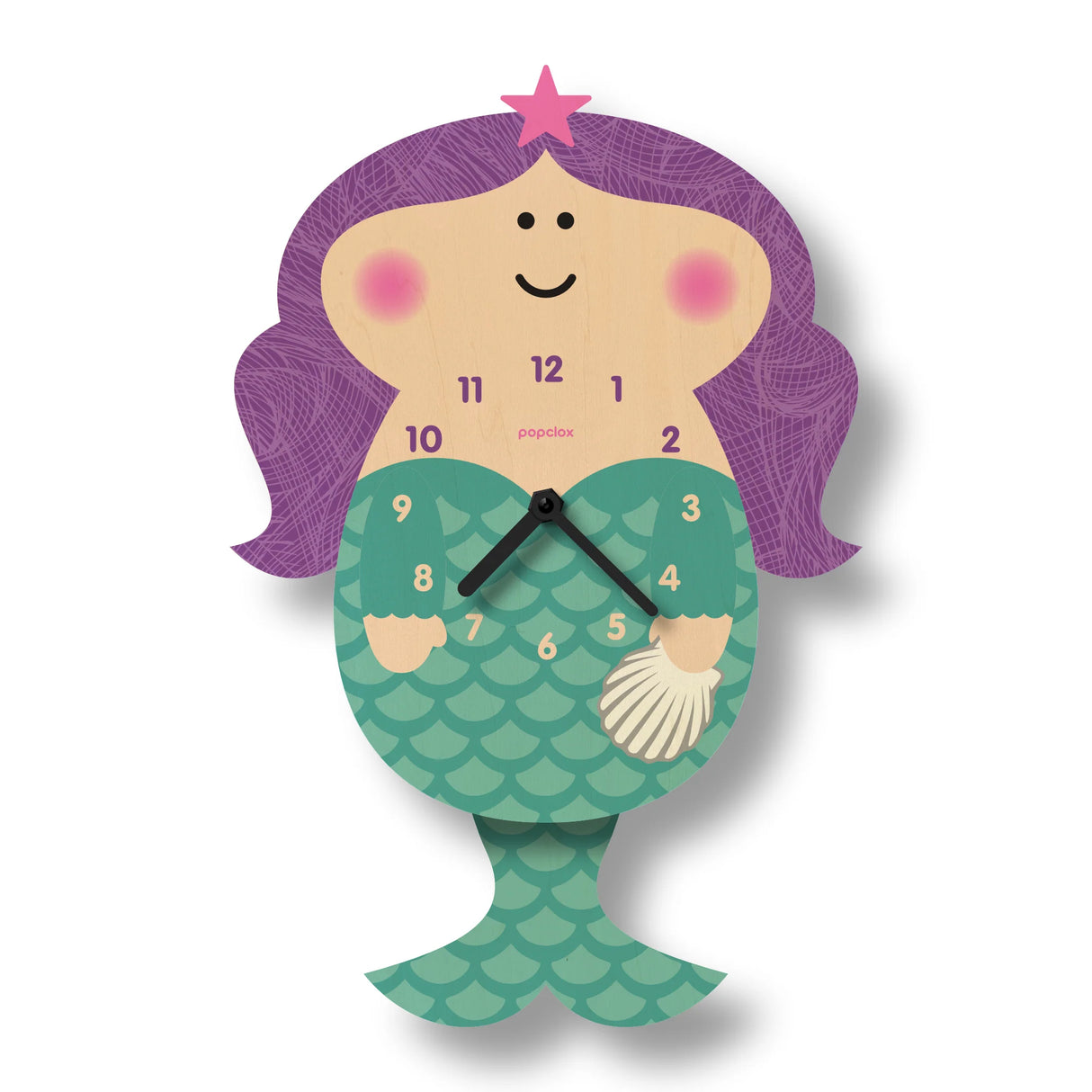 Wall Clock: Mermaid