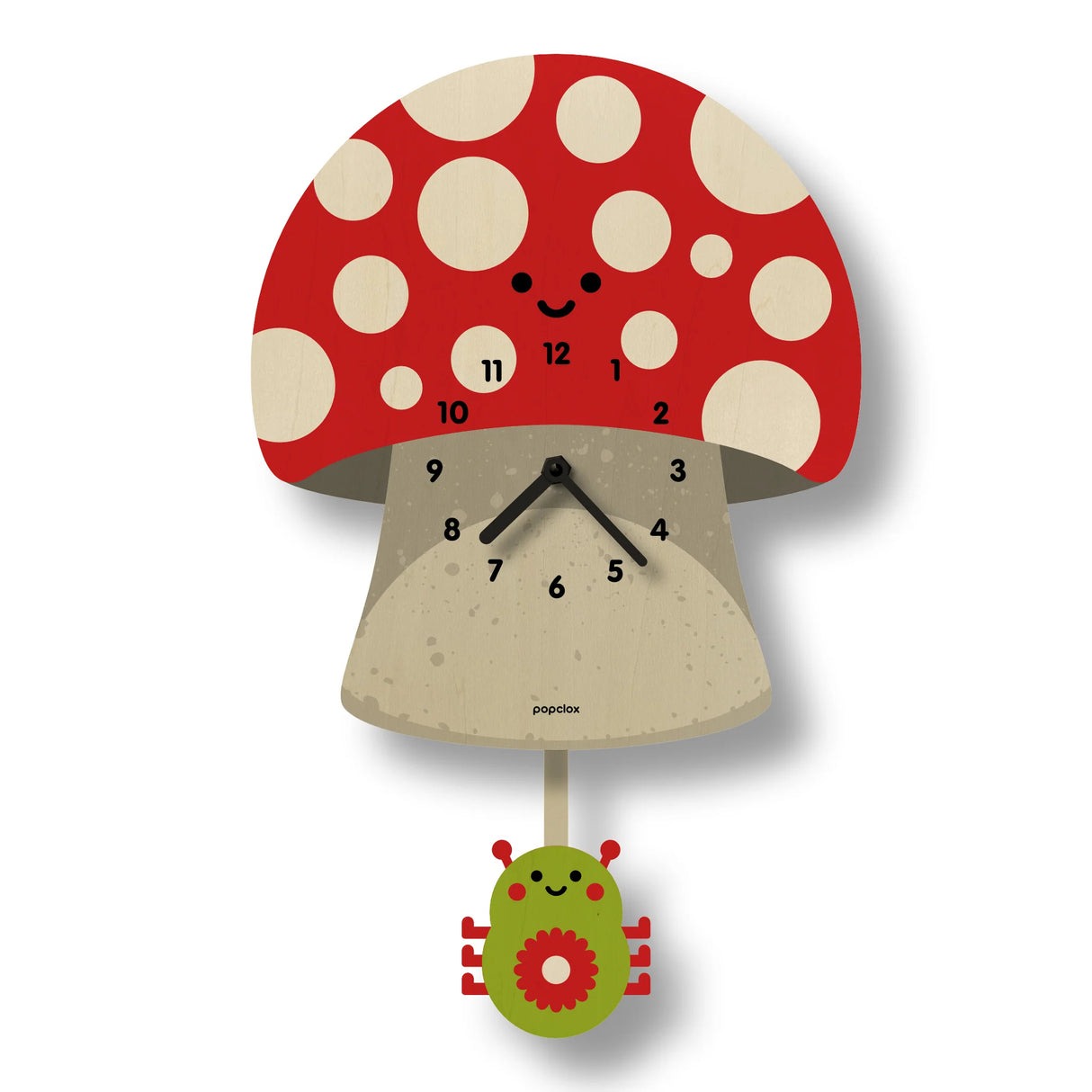 Wall Clock: Mushroom