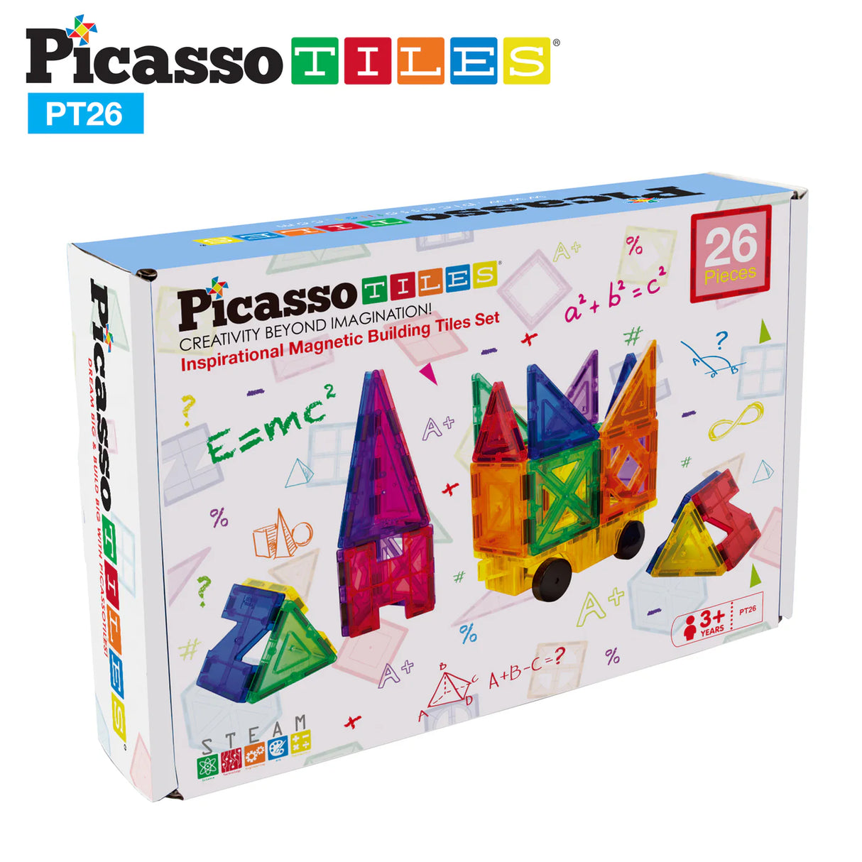 Picasso Tiles: 26pc Inspirational Set
