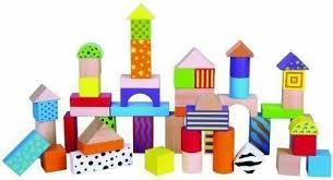 Wooden Blocks 50pcs