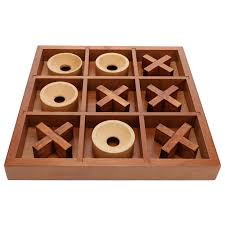 Wooden Tic-Tac-Toe -