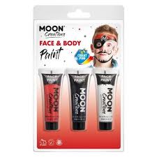 Face & Body Paint 3pk: Pirate