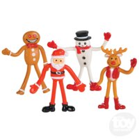 Christmas Bendy Figures