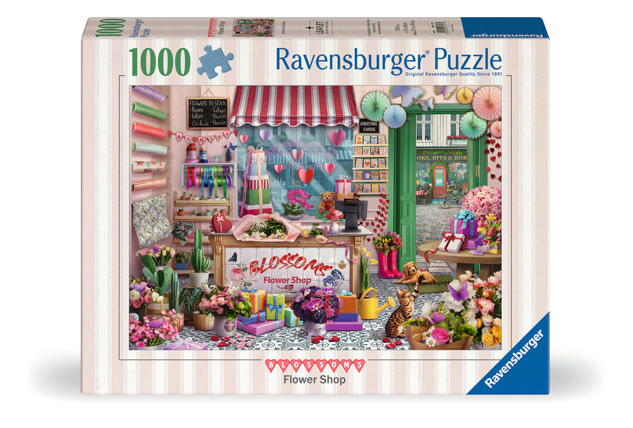 1000pc Blossoms Flower Shop