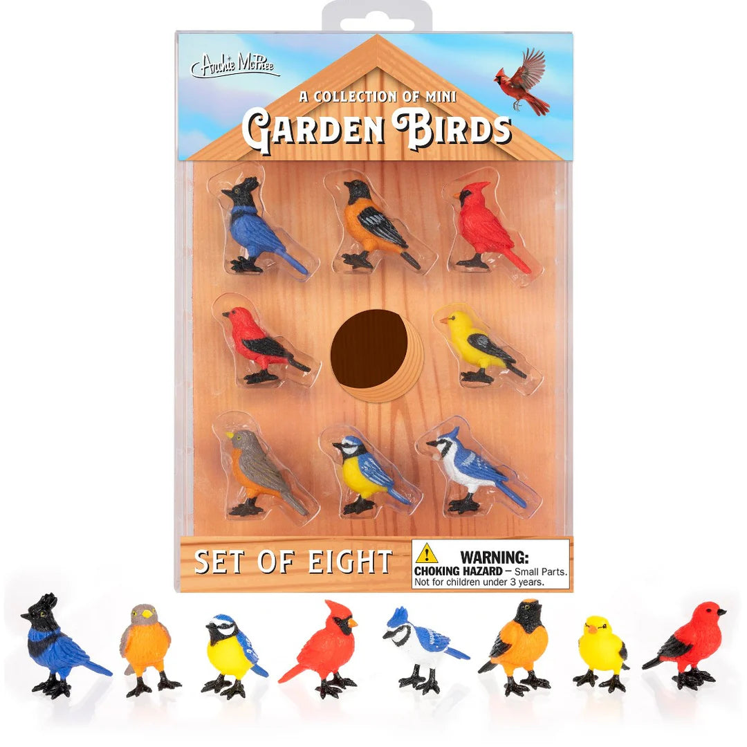 A Collection of Mini Garden Birds