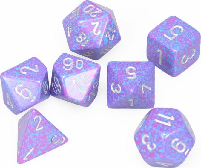 7-Set Cube Speckled Silver Tetra