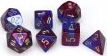 7-Set Cube Gemini Blue and Purple with Gold