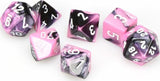 7-Set Cube Gemini Black and Pink with White