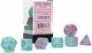 7-Set Cube Gemini Luminary Gel Green-Pink with Blue