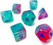 7-Set Cube Gemini Luminary Gel Green-Pink with Blue