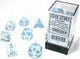 7-Set Cube Borealis Luminary Icicle with Light Blue