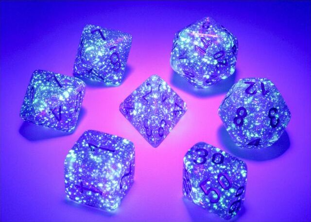 7-Set Cube Borealis Luminary Royal Purple with Gold
