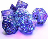 7-Set Cube Borealis Luminary Royal Purple with Gold