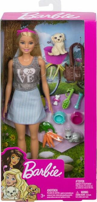 Barbie: Doll and Pets Blonde