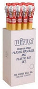 Wiffle 32" Plastic Bat  Ball Sets 12/ Dy