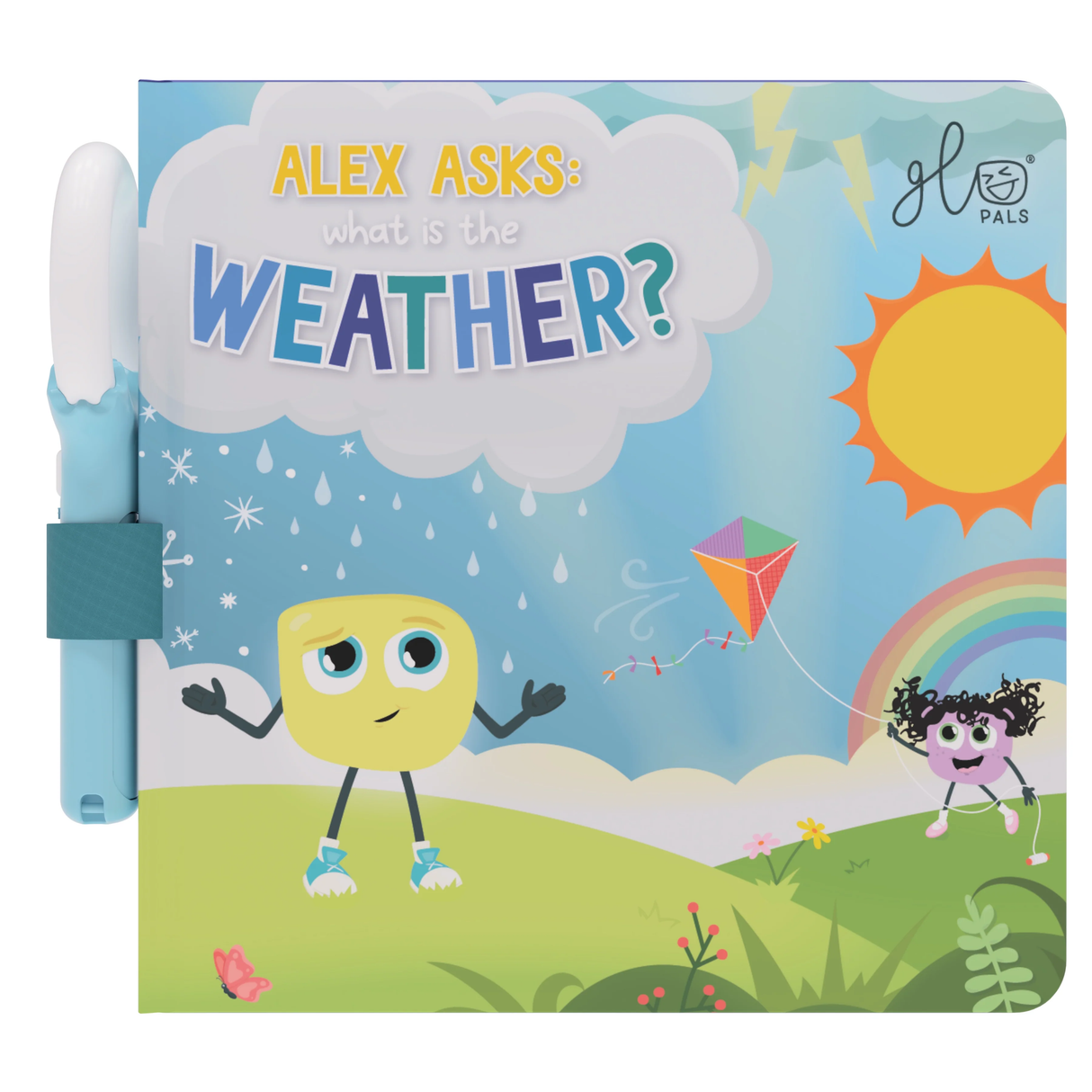 Glo Pals Light-Up Book - Alex Asks: What's the Weather?