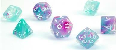 Nebula® Polyhedral Wisteria/white Luminary™ 7-Die Set