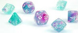 Nebula® Polyhedral Wisteria/white Luminary™ 7-Die Set