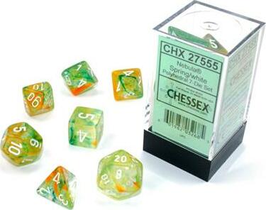 Nebula® Polyhedral Spring/white Luminary™ 7-Die Set