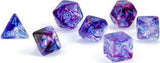 Nebula® Polyhedral Nocturnal™/blue Luminary™ 7-Die Set
