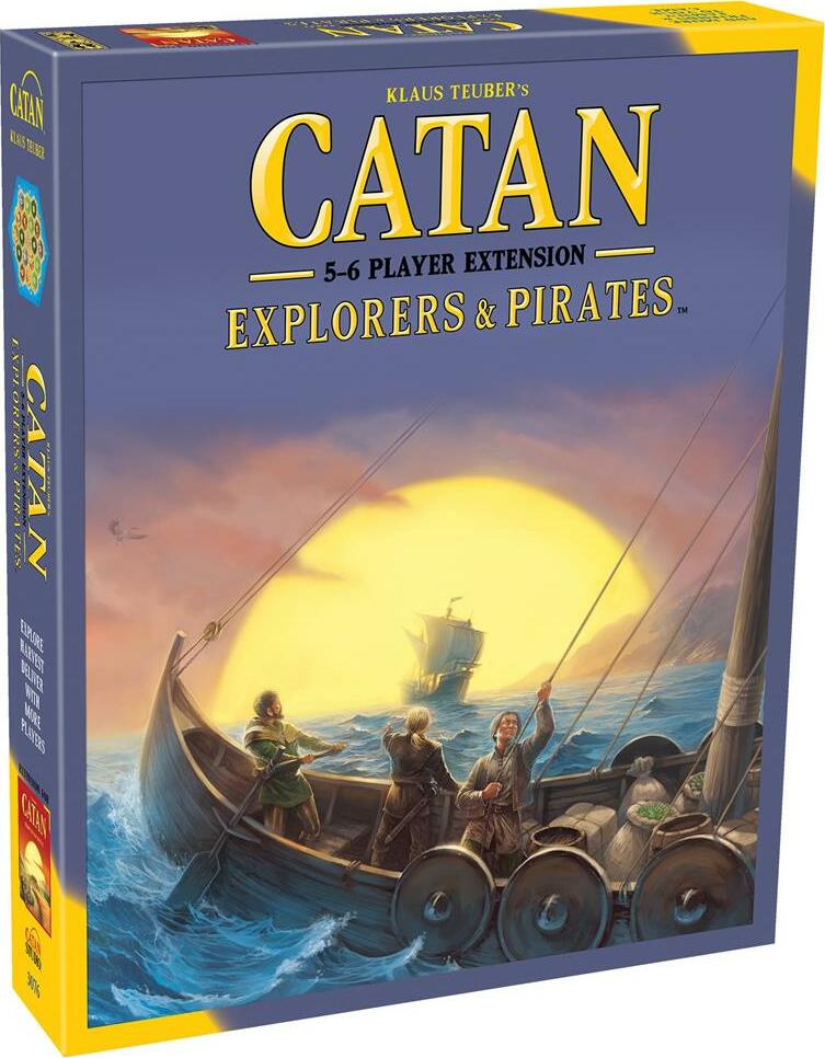 CATAN: Explorers & Pirates 5 - 6 Player Extension