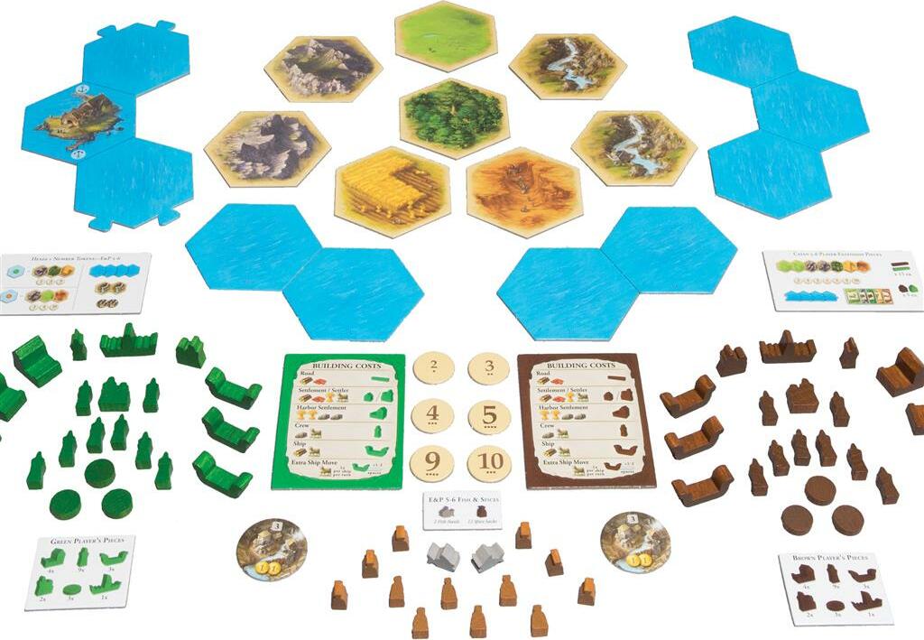 CATAN: Explorers & Pirates 5 - 6 Player Extension