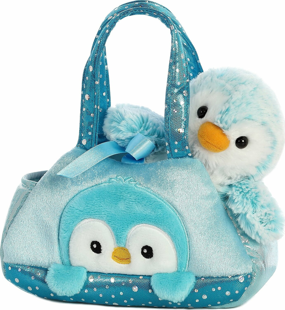 Aurora Fancy Pals  7" Pompom Blue