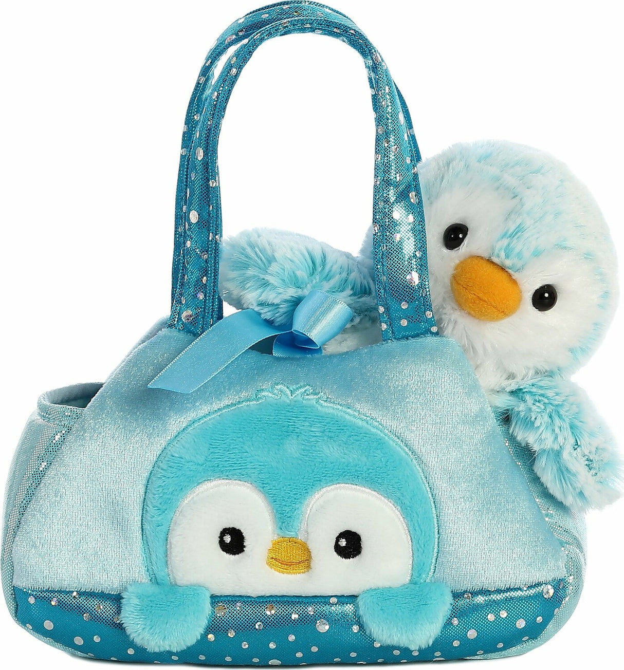 Aurora Fancy Pals  7" Pompom Blue
