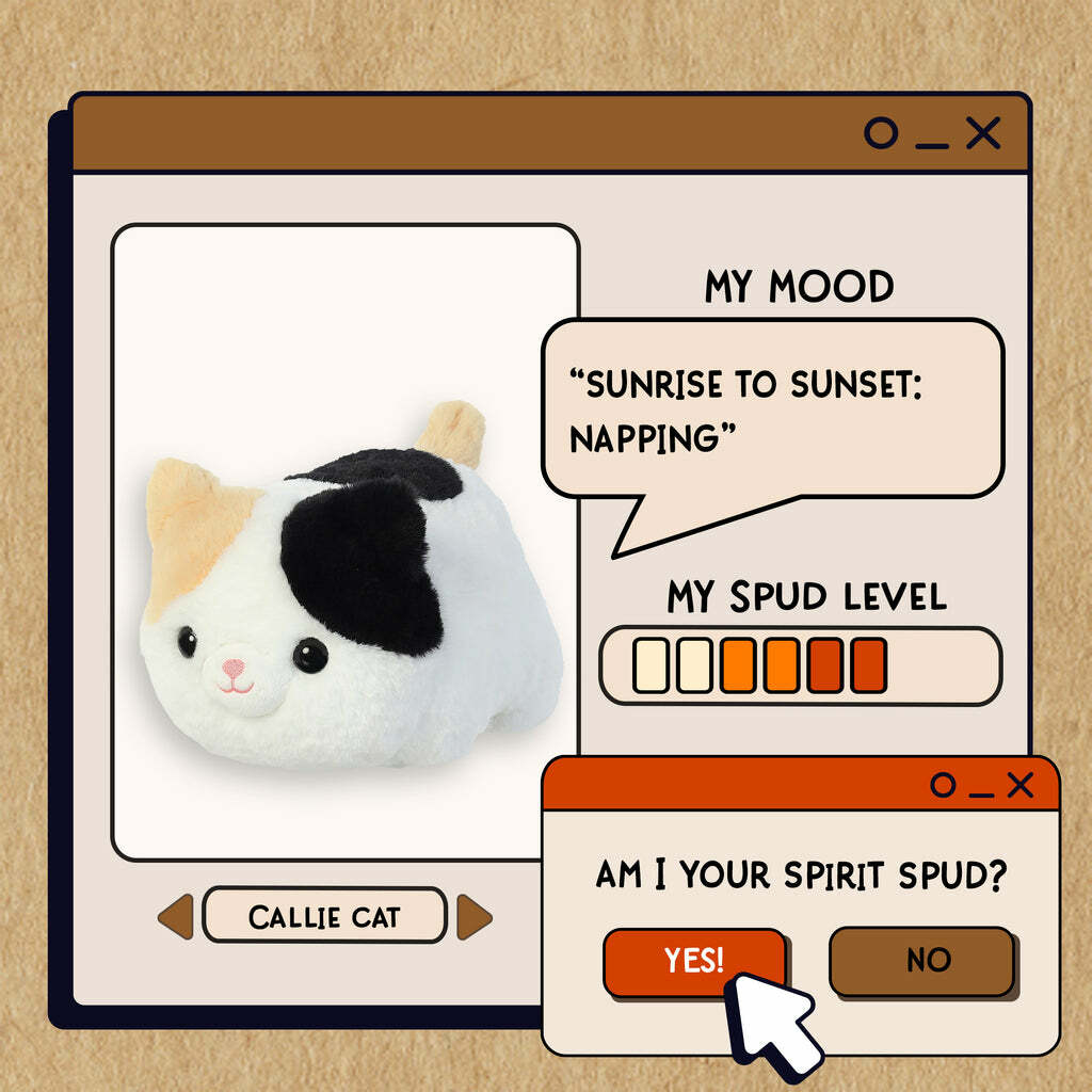 Spudsters: Callie Cat 10"