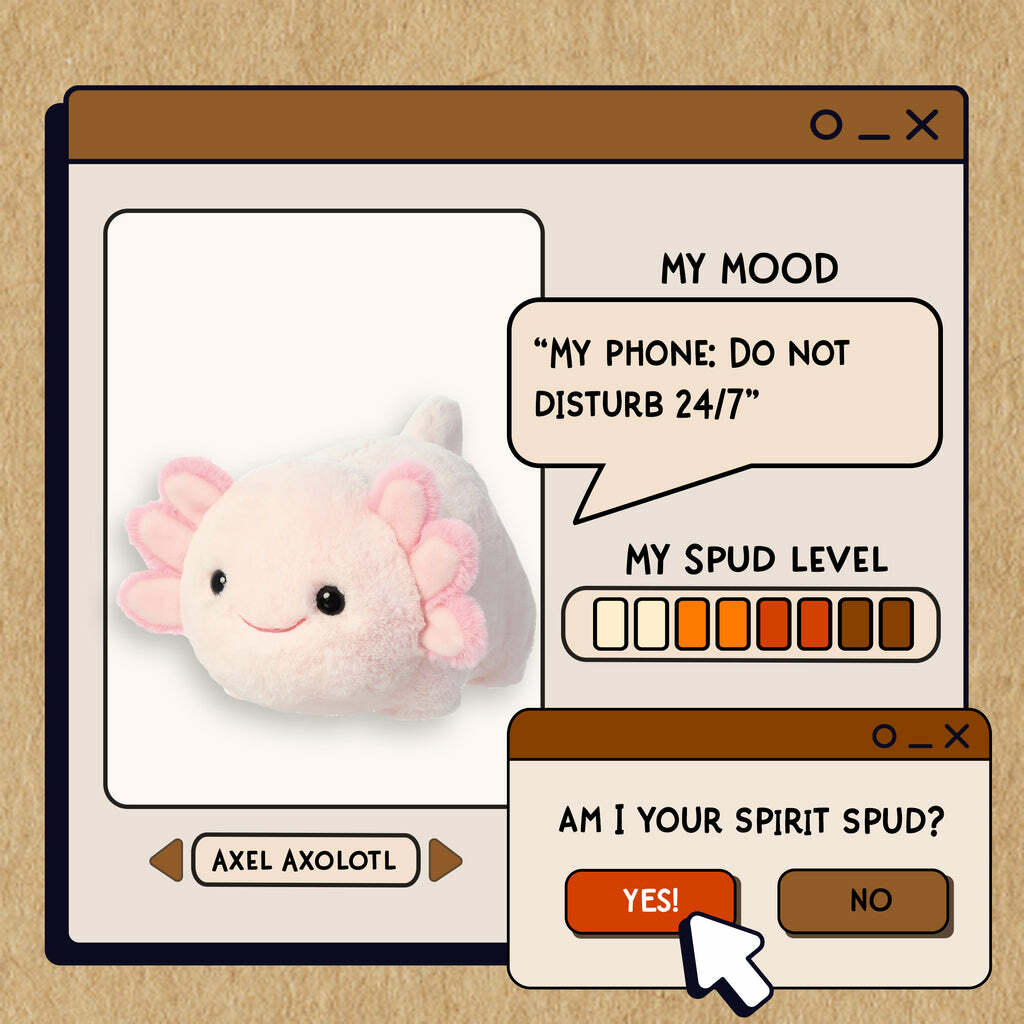 Spudsters: Axel Axolotl 10"
