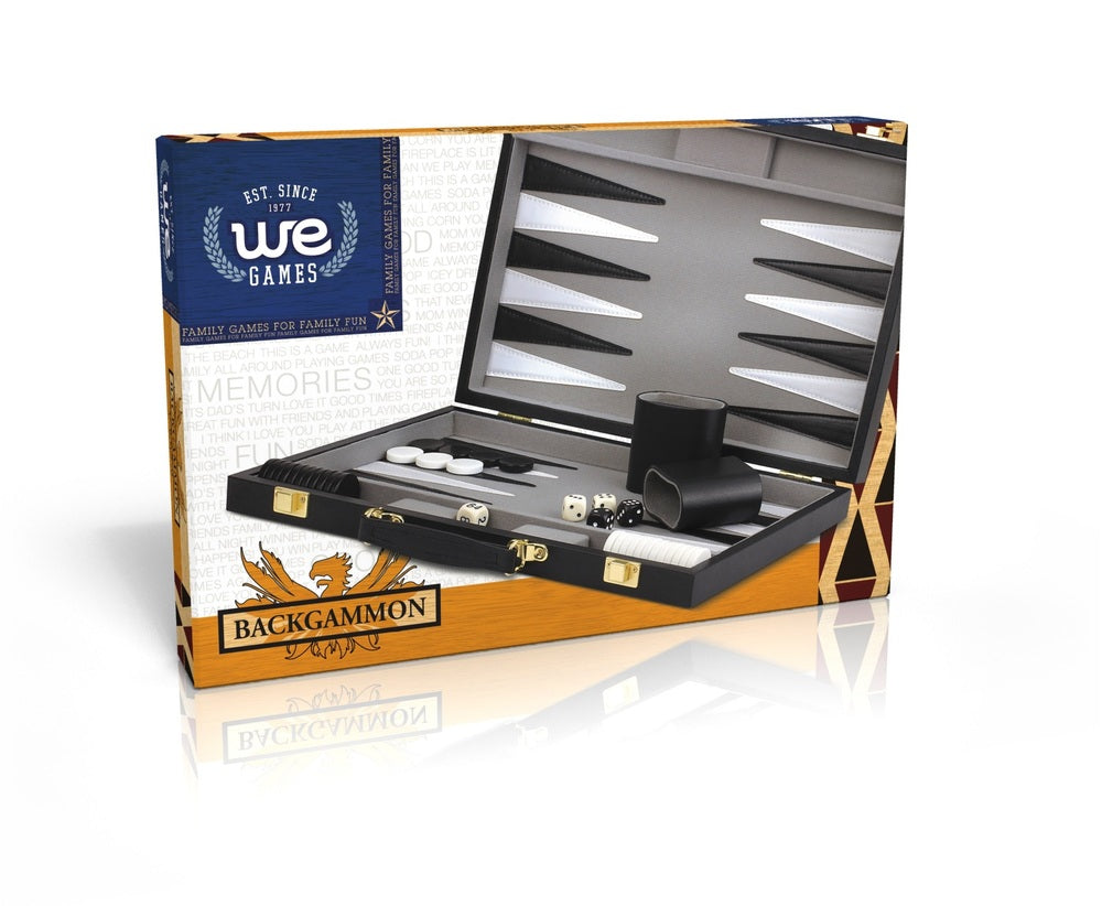 Backgammon Black/Grey 15"