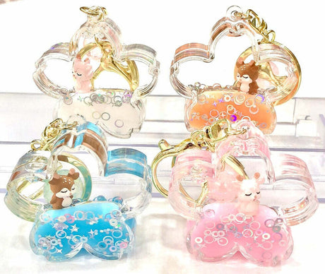 Animal Flower Floaty Key Charm (assorted)
