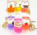 Fruit Can Floaty Key Charm 