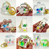Panda Bamboo Floaty Key Charm 