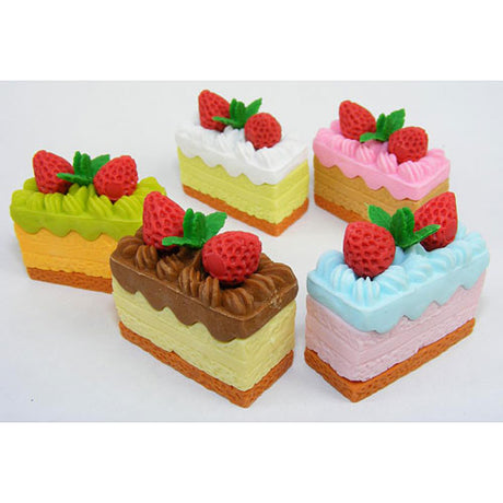 Iwako Cake Eraser-5 Colors-60