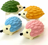 Iwako Hedgehog Eraser-6 Color