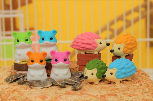 Hamster & Hedgehog Erasers-60
