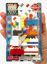 Iwako Block Vehicles Erasers Card-1