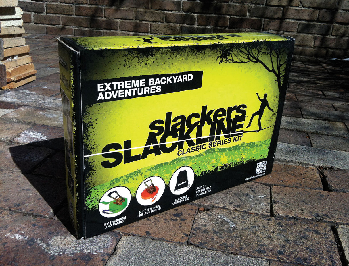 50' Slackers Slackline Classic Set 