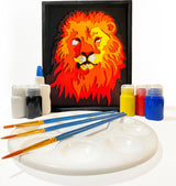 Get Stacked Paint and Puzzle Kit - The Mighty Lion