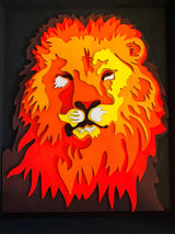 Get Stacked Paint and Puzzle Kit - The Mighty Lion