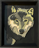 Get Stacked Paint and Puzzle Kit - The Gray Wolf