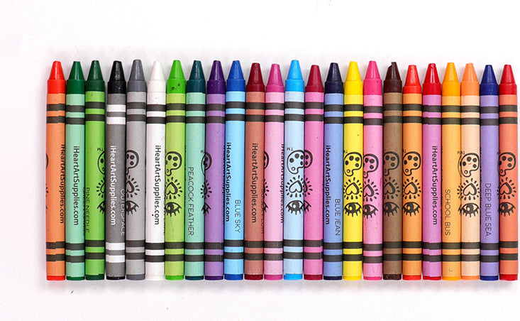 iHeart Art 24 Bright Crayons